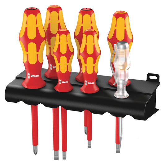 WERA 160 i/165 i/7 Kraftform Plu screwdriver set