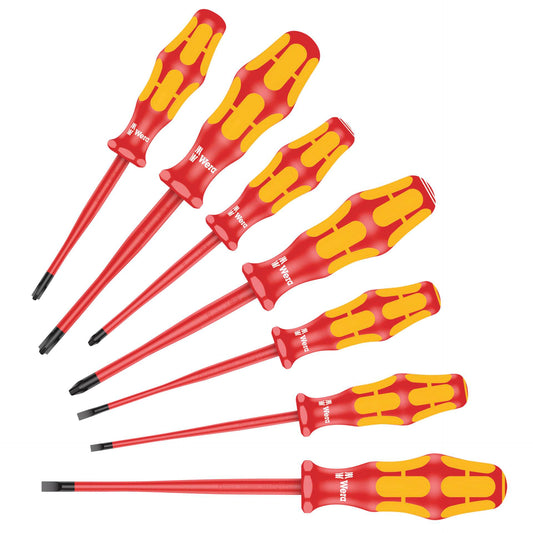 WERA 160 iSS/7 Kraftform Plus Series 100 screwdriver set
