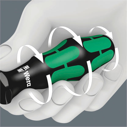 WERA 334/355/6 Kraftform Plus Lasertip screwdriver set