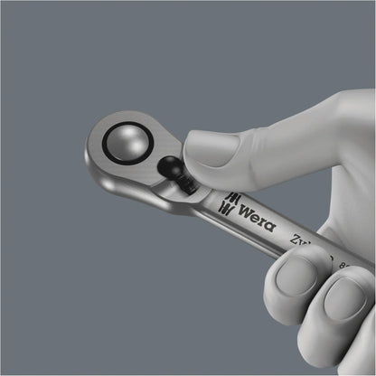 WERA 8004 A Zyklop met. ratchet 1/4  drive