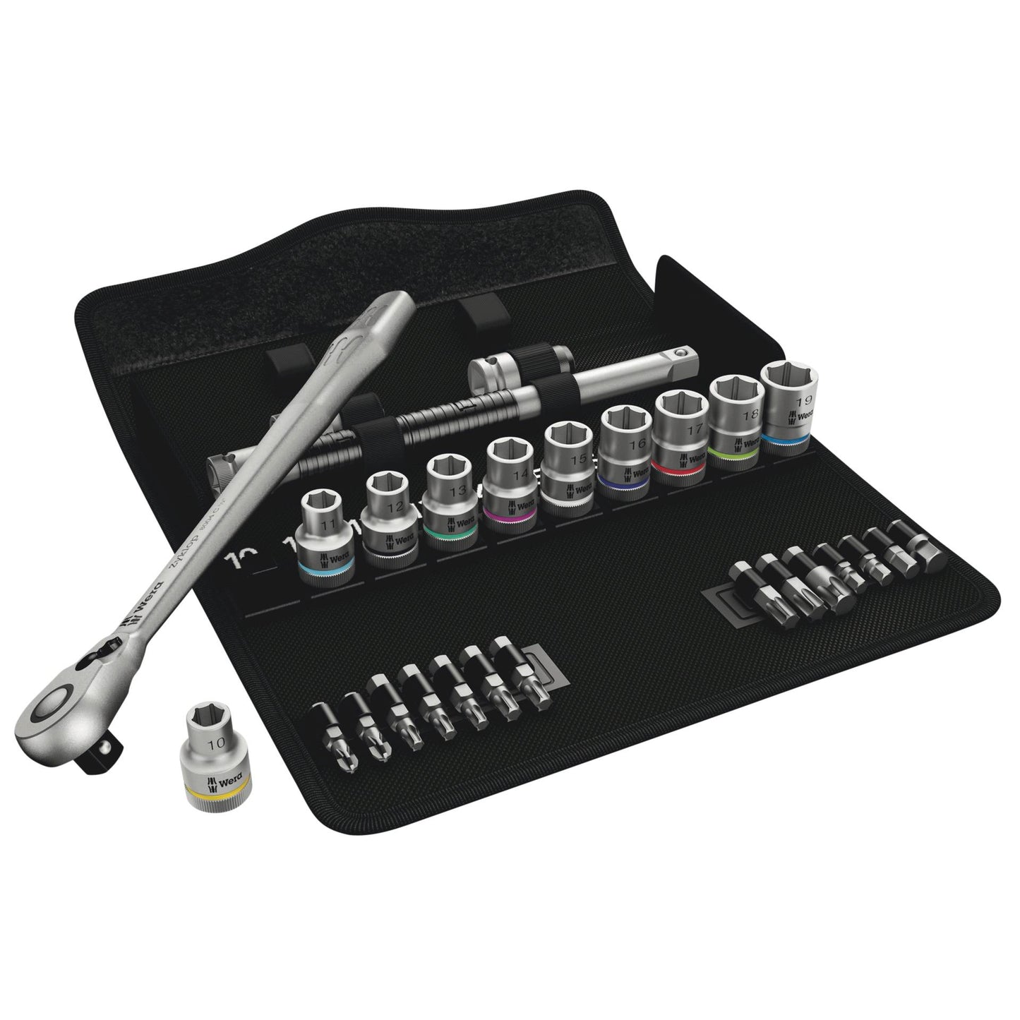 WERA 8100 SC 8 Zyklop metal ratchet set