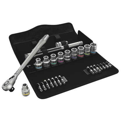 WERA 8100 SC 8 Zyklop metal ratchet set