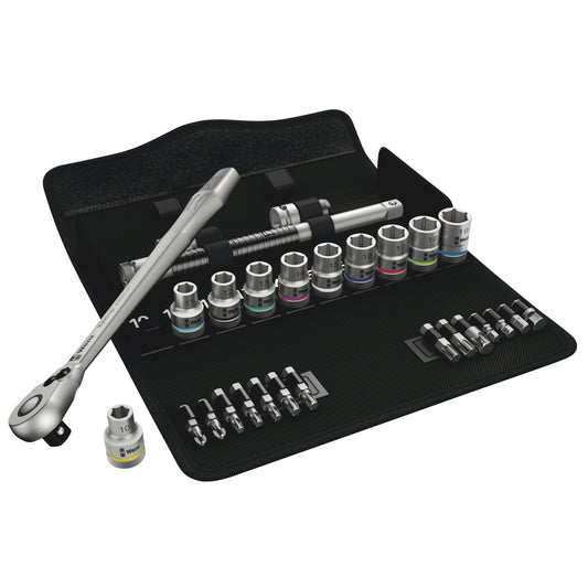 WERA 8100 SC 8 Zyklop metal ratchet set