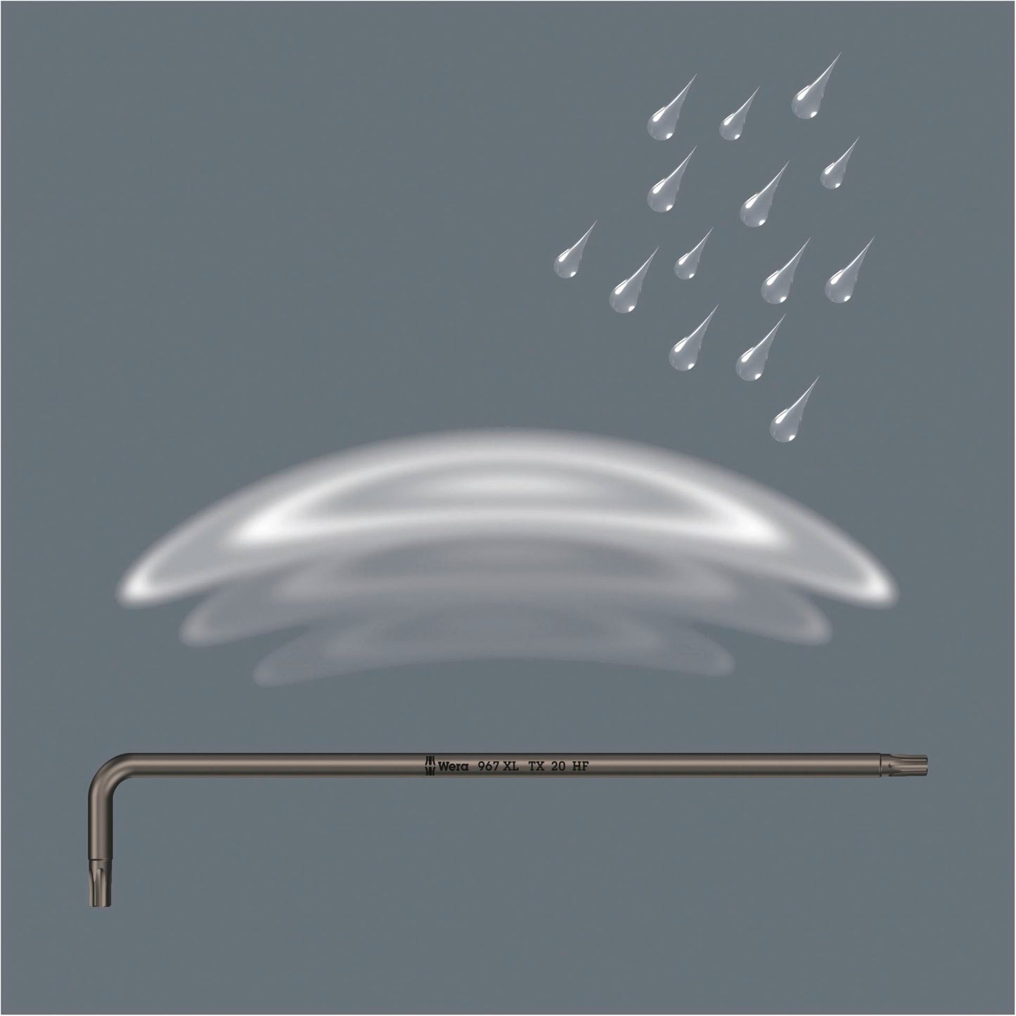 WERA 967/9 TX XL HF 1 angle wrench set