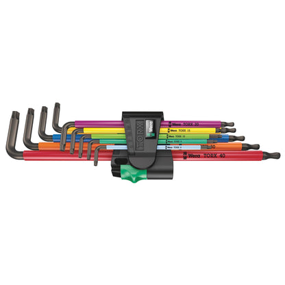WERA 967/9 TX XL Multicolour 1 angle wrench set