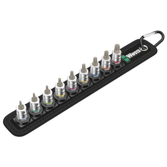 WERA Belt A 3 TORX HF Zyklop bit socket set TORX 1/4