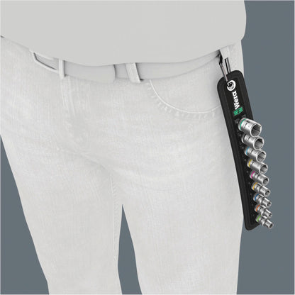 WERA Belt A 4 Zyklop 1/4 socket set