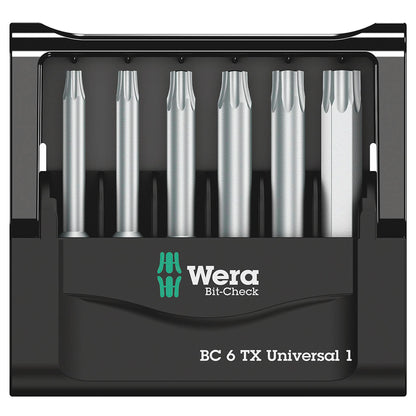 WERA Bit-Check 6 TX universal 1