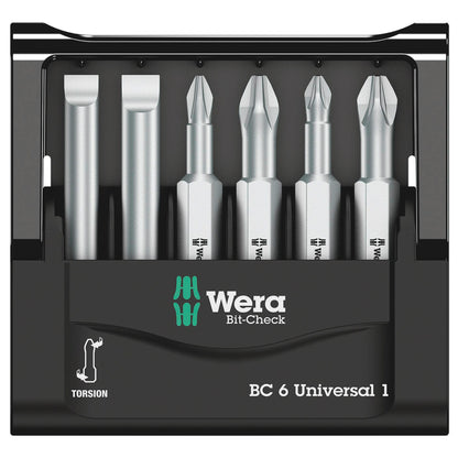 WERA Bit-Check 6 universal 1