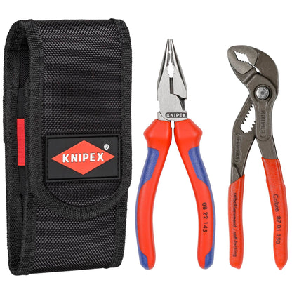 KNIPEX plier set 2pcs in belt pouch