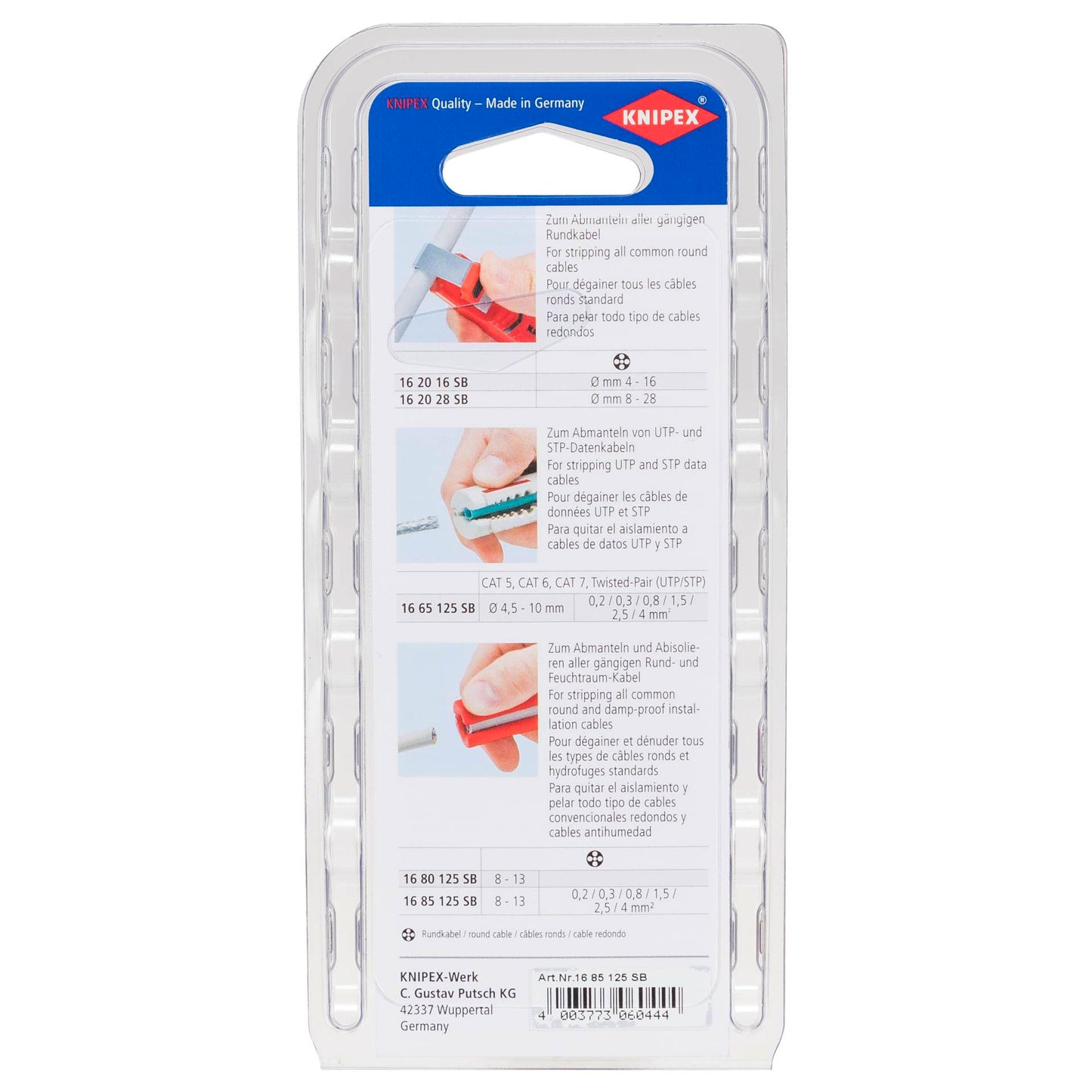 KNIPEX universal stripping tool