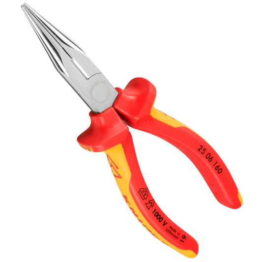 KNIPEX Snipe Nose Side Cutting Pliers chrome