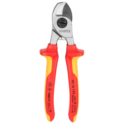 KNIPEX cable shears insulation with multicomponent cases