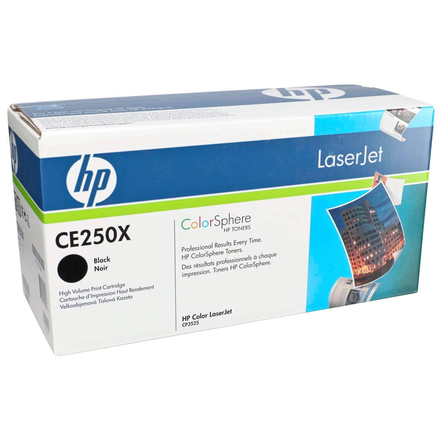 HP Toner CE 250 X black No. 504 X