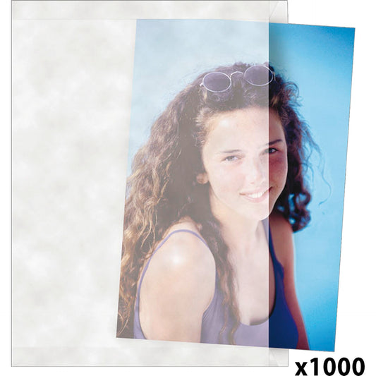 291000 Daiber Glassine Sleeves 13x18cm Broadside Opening