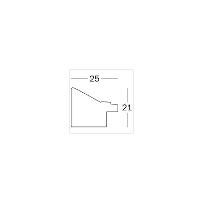 Walther Chalet             18x24 Resin black EL824B