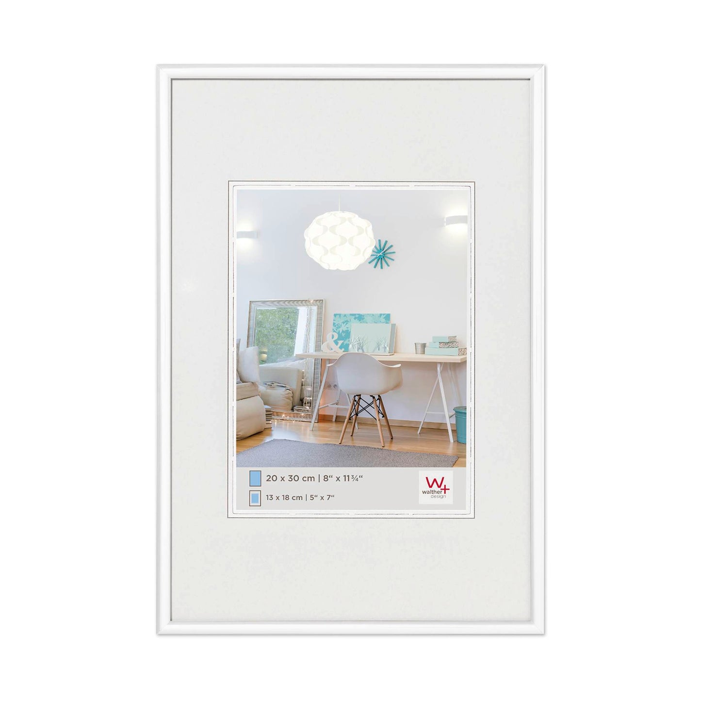 Walther New Lifestyle      20x30 Resin white KV030W