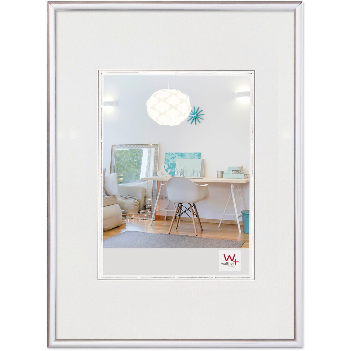 Walther New Lifestyle      13x18 Resin silver KV318S