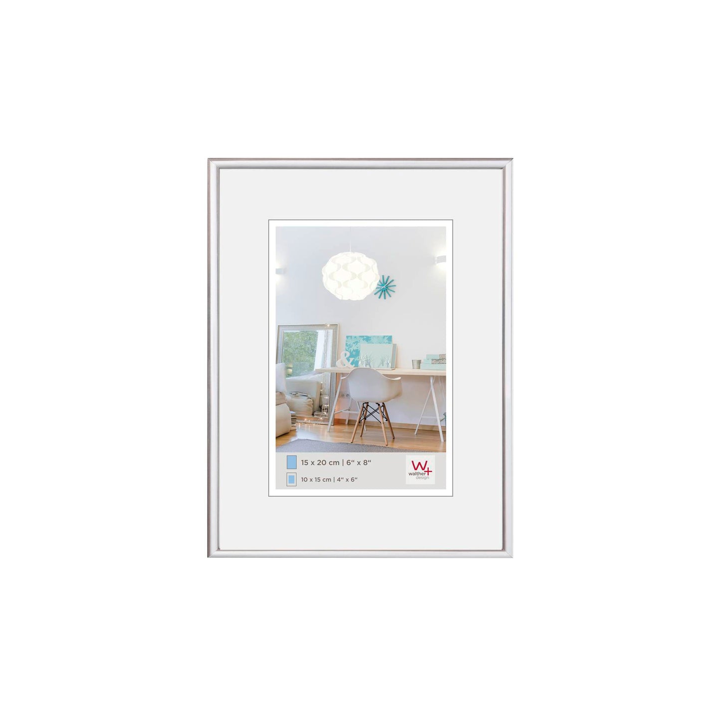 Walther New Lifestyle      15x20 Resin silver KV520S