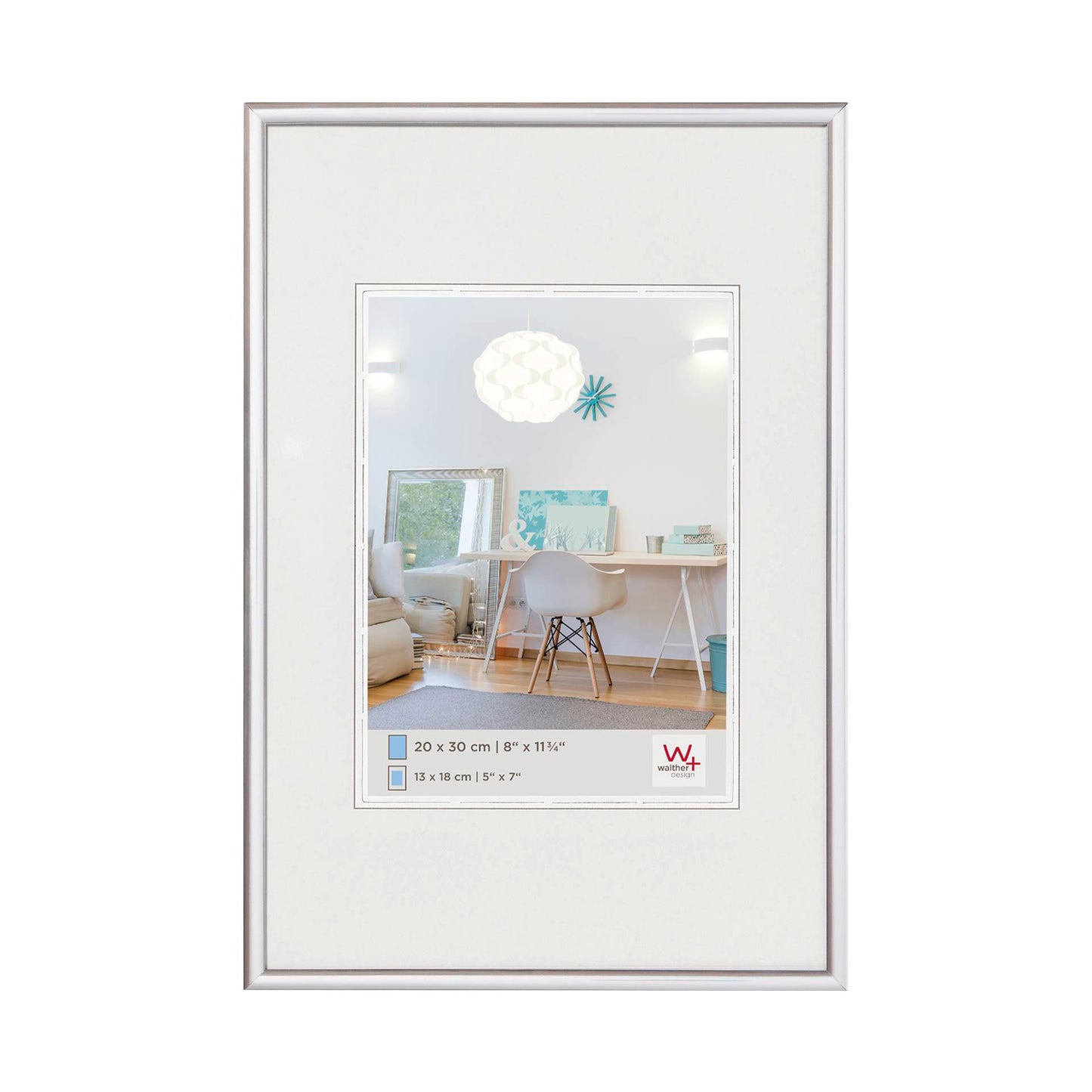 Walther New Lifestyle      20x30 Resin silver KV030S