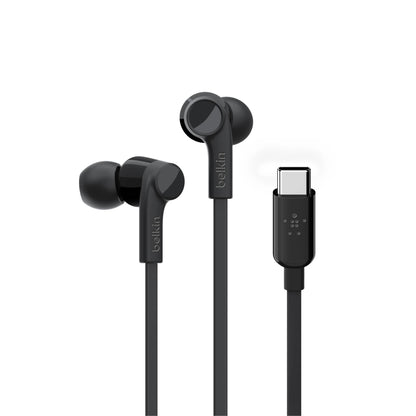Belkin Rockstar In-Ear Headphone USB-C Connector bl. G3H0002btBLK