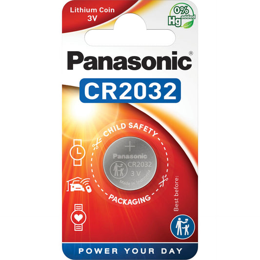1 Panasonic CR 2032 Lithium Power