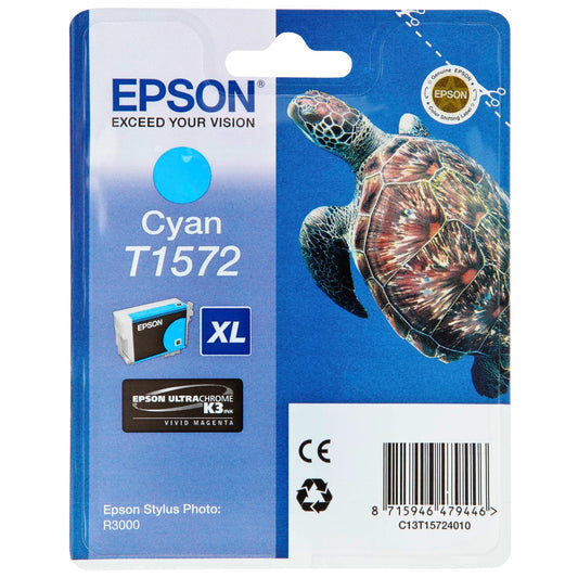 Epson ink cartridge cyan T 157                     T 1572