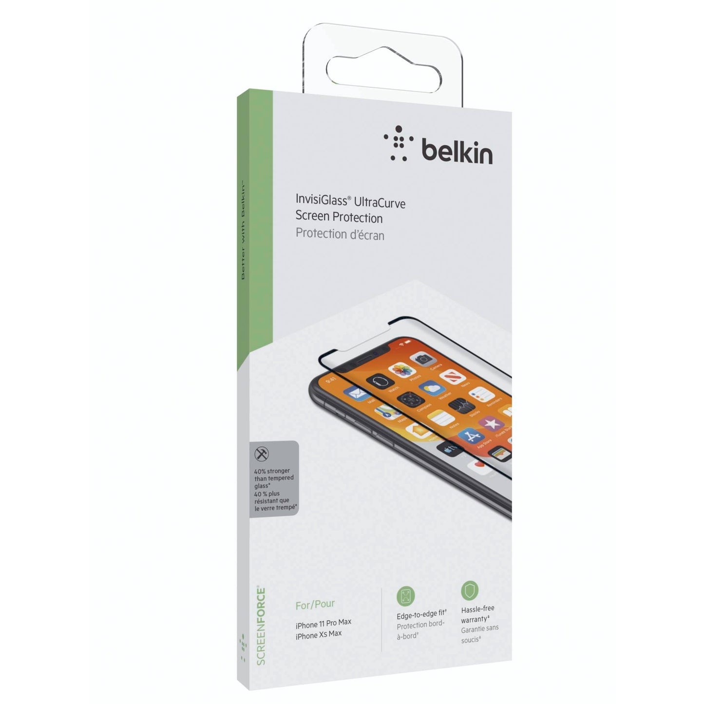 Belkin Screenforce Invisiglass Ultra Curve iPh. 11 ProMax/XsMax