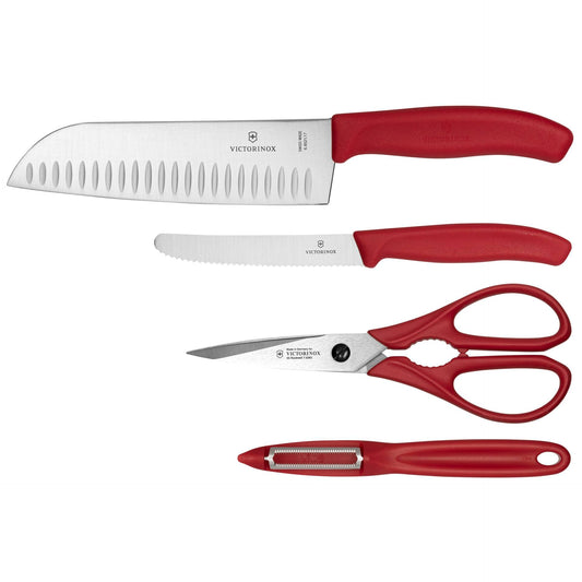 Victorinox Swiss Classic Kitchen Set 4 pcs. red