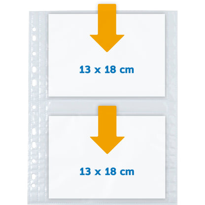 Herma fotophan 13x18 10 Sheets white 7587