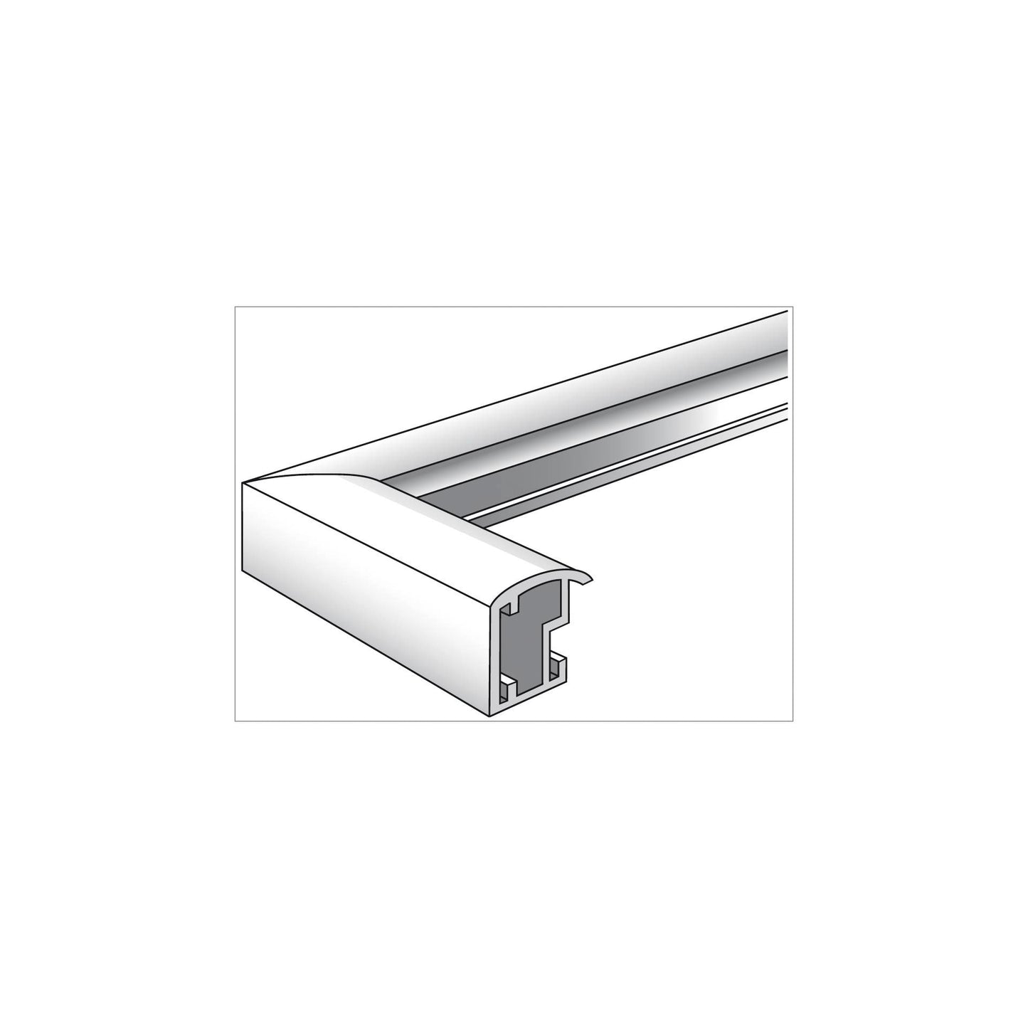 Walther Trendstyle gold    40x50 Resin KP050G