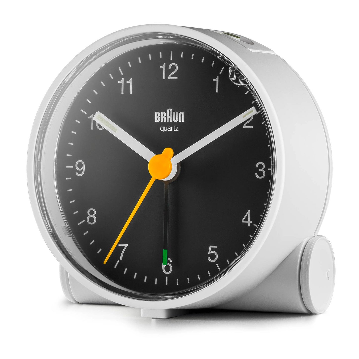 Braun BC 01 WB quartz alarm clock white