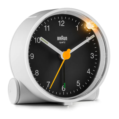 Braun BC 01 WB quartz alarm clock white