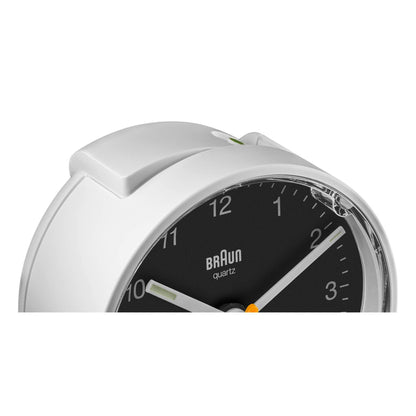 Braun BC 01 WB quartz alarm clock white