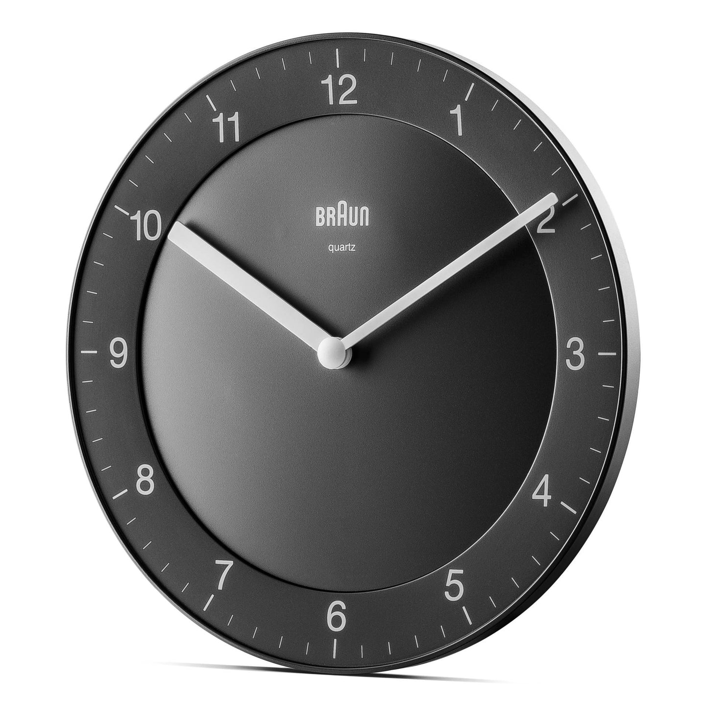 Braun BC 06 B Quartz wall clock analog black