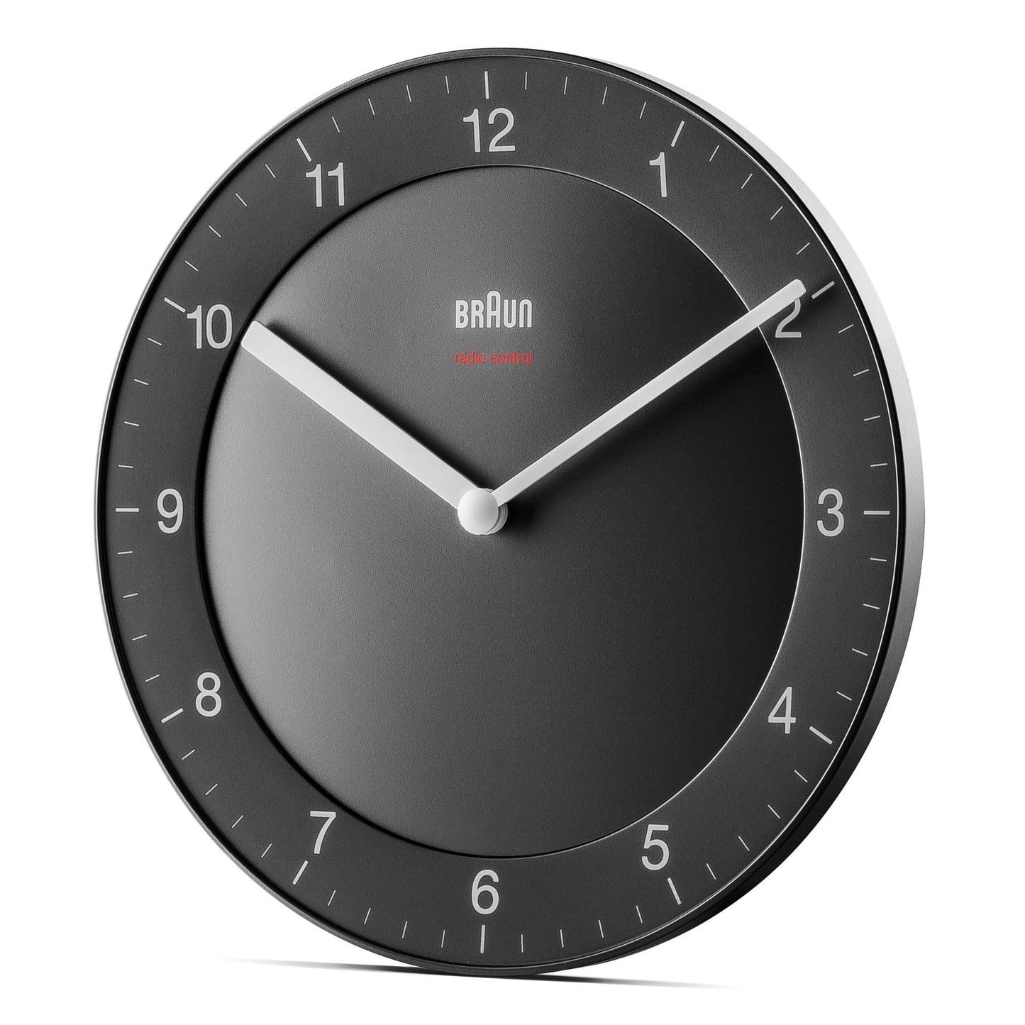 Braun BC 06 B-DCF radio wall clock black