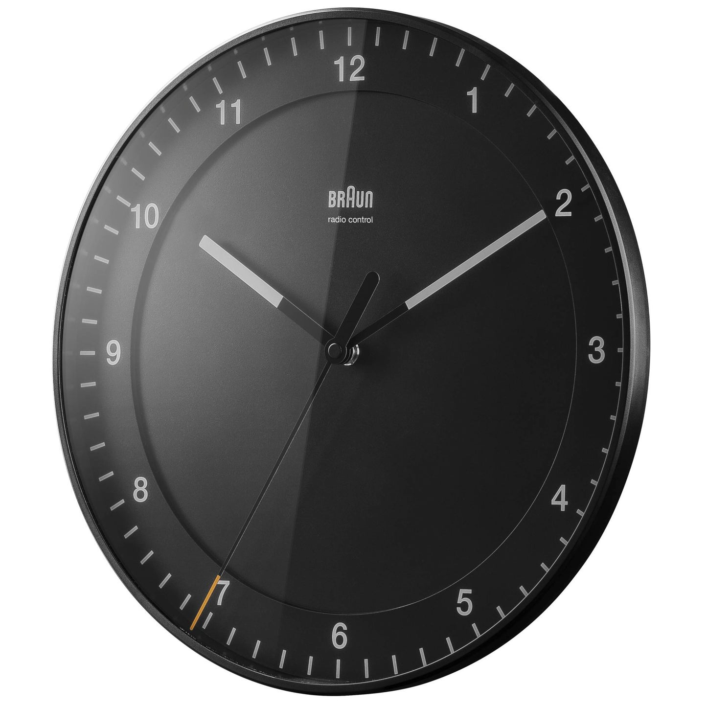 Braun BC 17 B-DCF radio wall clock black