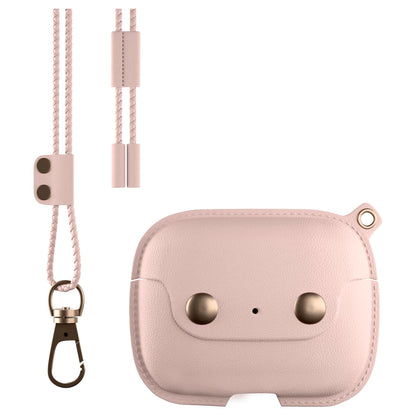 Woodcessories AirCase AirPod Pro Leather Necklace Case Old Rose