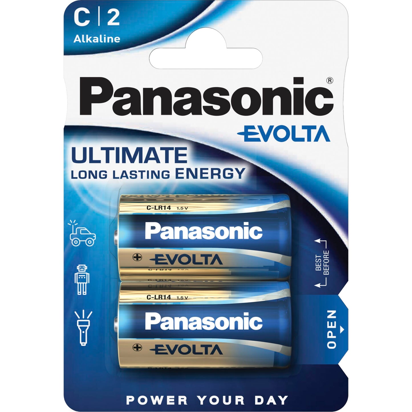 1x2 Panasonic Evolta Baby C LR 14                LR14EGE/2BP