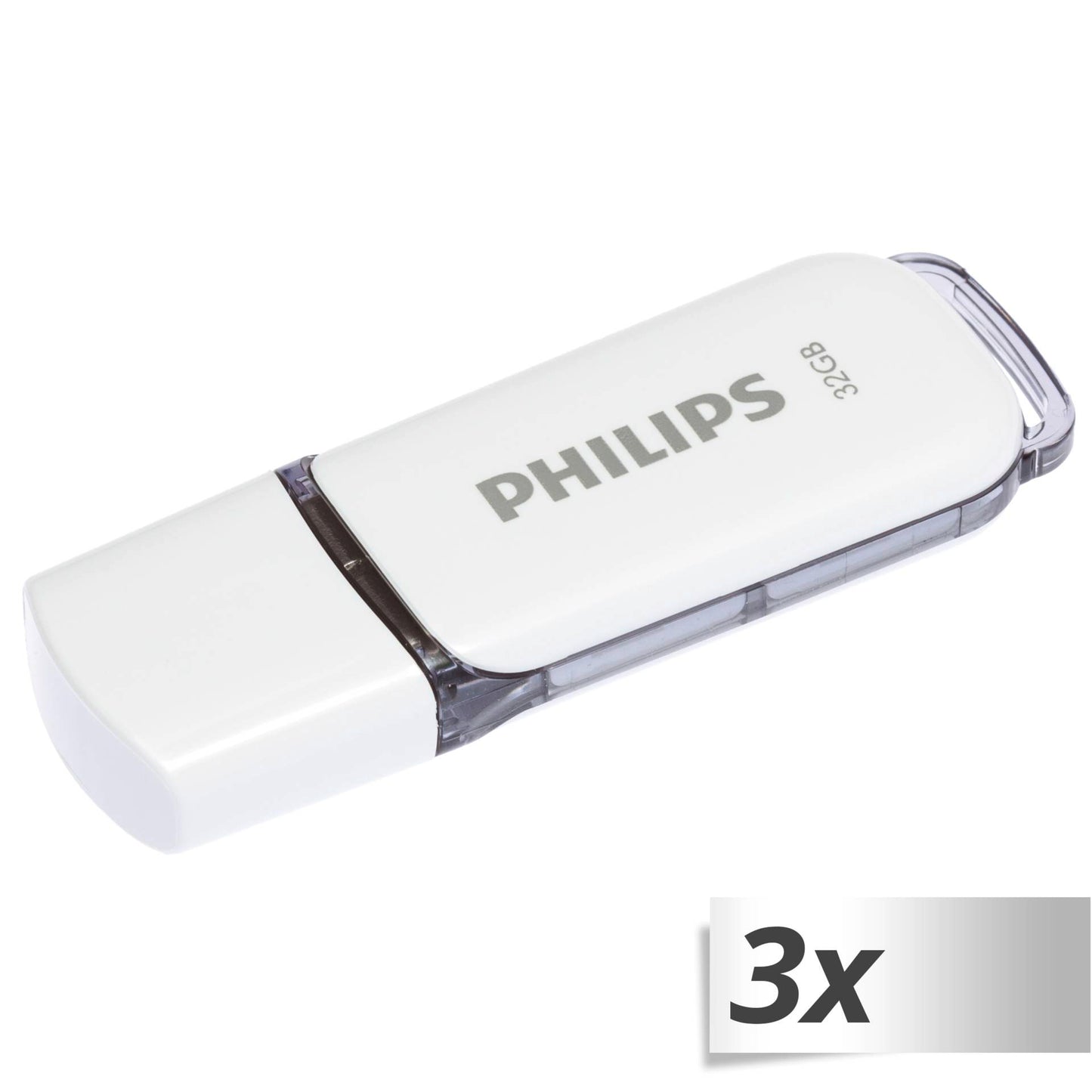 Philips USB 2.0 3-Pack      32GB Snow Edition Shadow Grey