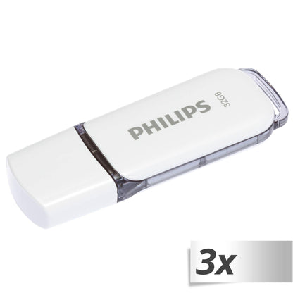 Philips USB 2.0 3-Pack      32GB Snow Edition Shadow Grey