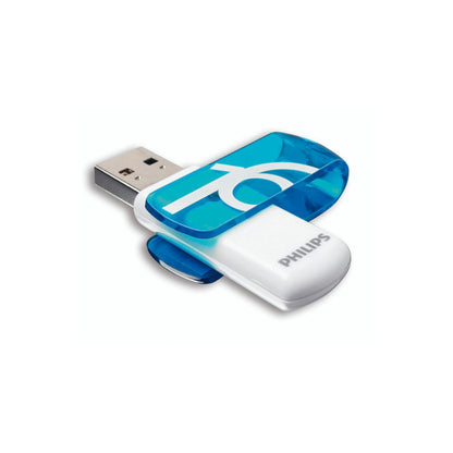 Philips USB 2.0             16GB Vivid Edition Ocean Blue