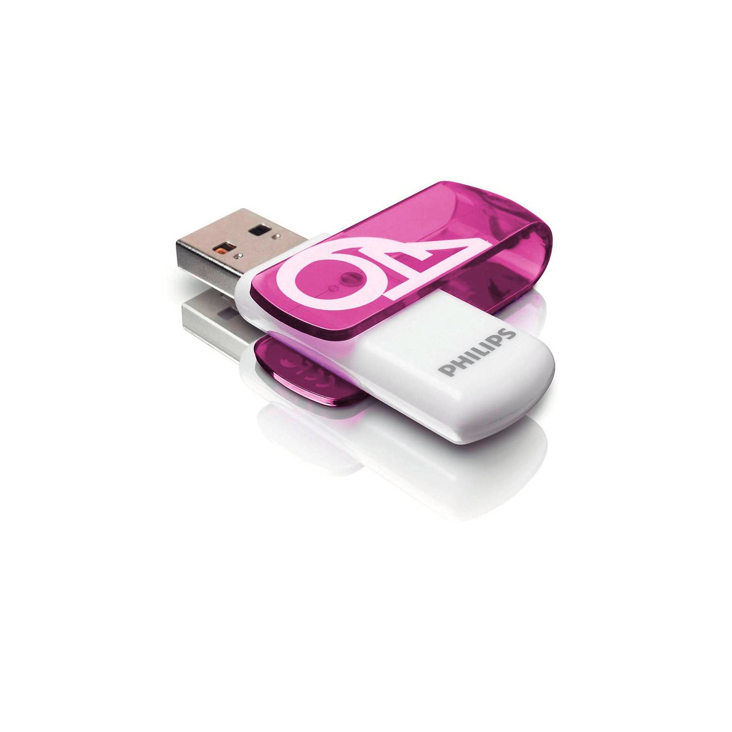Philips USB 2.0 2-Pack      64GB Vivid Edition Magic Purple