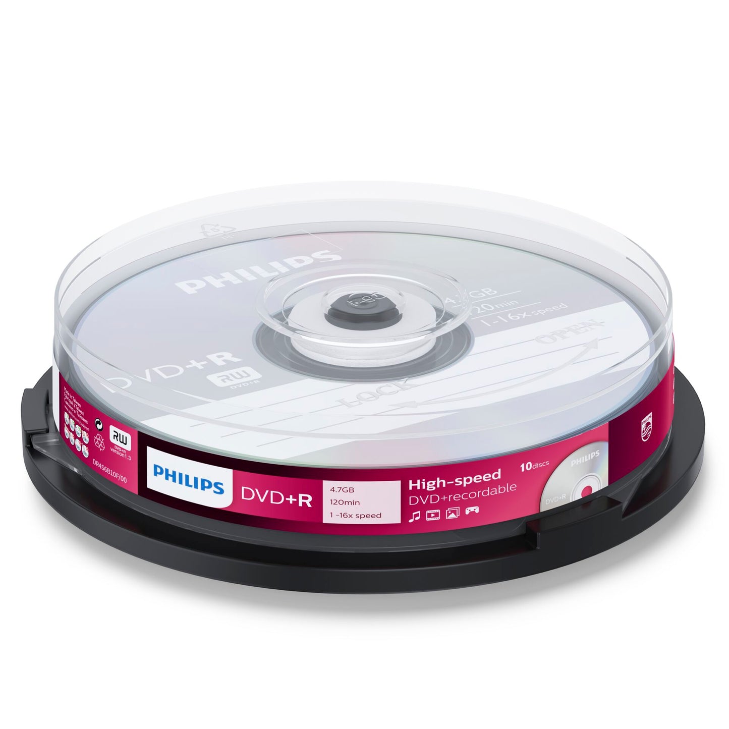 1x25 Philips DVD+R 8,5GB DL 8x IW SP