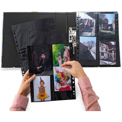 Herma fotophan 9x13 vertical 10 Sheets black 7783