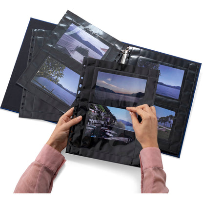Herma fotophan 10x15 horizontal 10 Sheets black 7786