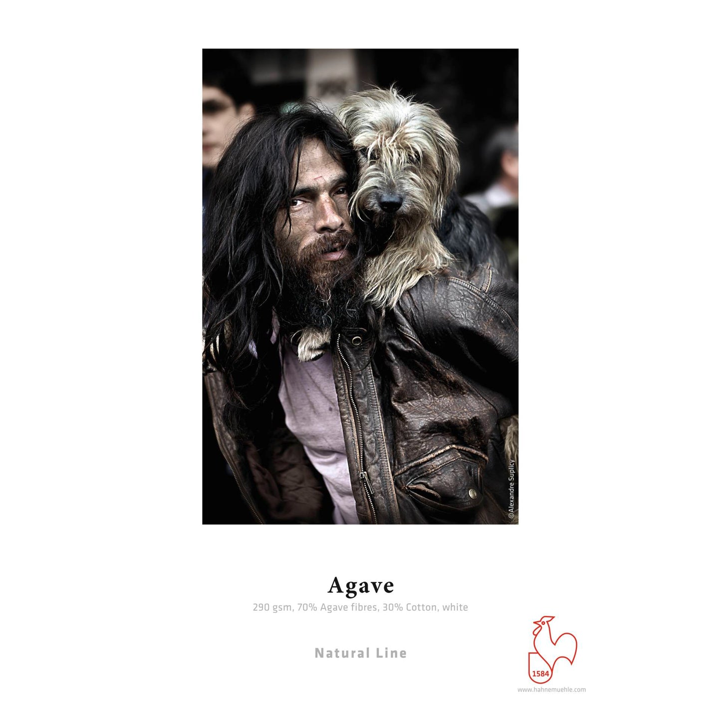 Hahnemühle Agave            A 3+ 290 g, 25 Sheet, white matt