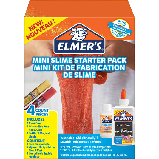 ELMER`S EVERYDAY Mini Slime Kit Gold & red