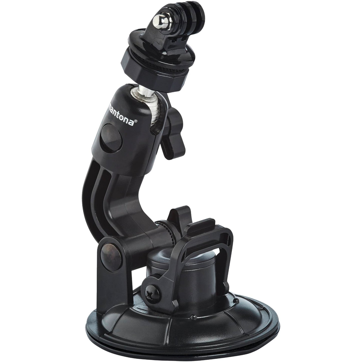Mantona Suction Cup Holder XL 1/4 inch + GoPro Mount