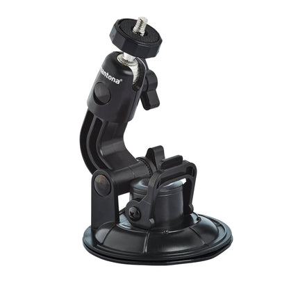 Mantona Suction Cup Holder XL 1/4 inch + GoPro Mount